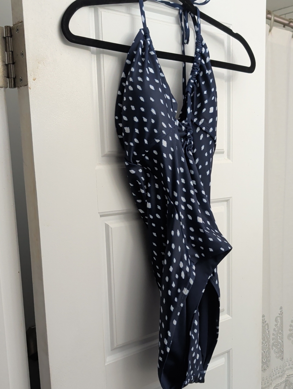 Nautica Navy and white one piece swimsuit